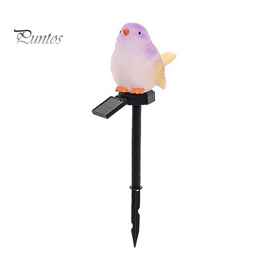 Waterproof Outdoor Lawn Decoration Lights Solar Bird Garden Light, Figurine Pathway Decorative Stakes for Flower Beds Stake LED Lamp Patio Yard
