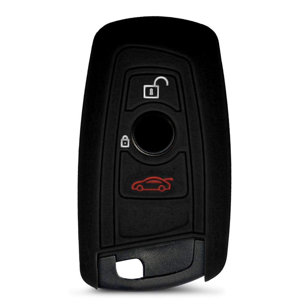 kwmobile BMW 3-Button Car Remote Key (Keyless Go Compatible Models