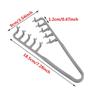 Easy To Clean Hairstyling Fluffy Roots Combs Lightweight Hair Care Tool Curly Volumizer Hairline Comb Portable