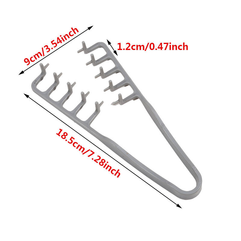 Easy To Clean Hairstyling Fluffy Roots Combs Lightweight Hair Care Tool Curly Volumizer Hairline Comb Portable