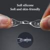 4 Bucăți Paduri Nazale din Silicon Anti-Alunecare în Formă de U - Kituri de Reparație Pentru Ochelari Confortabile Moi și Respirabile Accesorii Pentru Ochelari