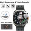 Tempered Glass Film Quick Pasting For Samsung Galaxy Watch 8/7/6/5/4 40mm 44mm Ultra 47mm Protective Screen Film Watch 8 Classic