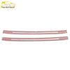Sienna Second-Row Window Curtain Trim Strips - Bright Decor Accessories
