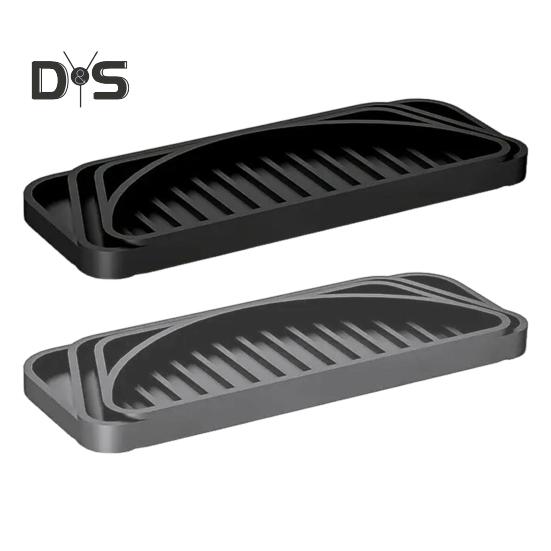 Silikon-Tropfschalenmatte, universell, auslaufsicher und rutschfest, Kaffeemaschinenschale, Kühlschrank-Wasserschale für Wasserspender, Kühlschrank, Kaffeebar, zuschneidbar