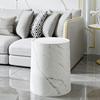 High-Capacity Marble Pattern Flip-Top Trash Can for Kitchen, Living Room, or Bathroom - 2024 Edition