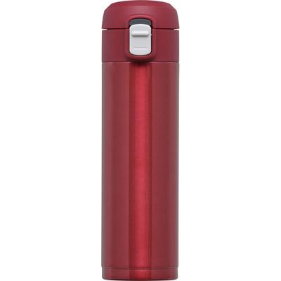 Wahei Freiz Water Bottle Mug Bottle 300ml Red Stopper Antibacterial Vacuum Insulated Bottle Thermal Insulation Omit One-touch RH-1511