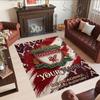 Liverpool Fc Customized Name Area Rug Suitable For Outdoor Balcony Hallway Foyer Antislip Carpet Decorate Offices Perfect Birthdaychristmas Gift Idea