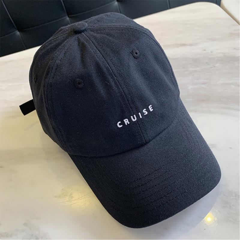 Unisex Baseball Hat Breathable Adjustable Fit Embroidered Lettering For Casual Sports Wear