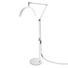 16 Inch 20W Bedside Embroidered Nail Art Floor Lamp LED Eye Protection U-shaped Fill Light Retractable Beauty Lamp