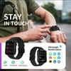 New Smart Watch with Camera Record Videos Sync Phone Camera Large Memory Dynamic Video Dial Music Bluetooth Call Smartwatch