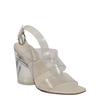 Salvatore Ferragamo Trezze 85 Sandal White Transparent
