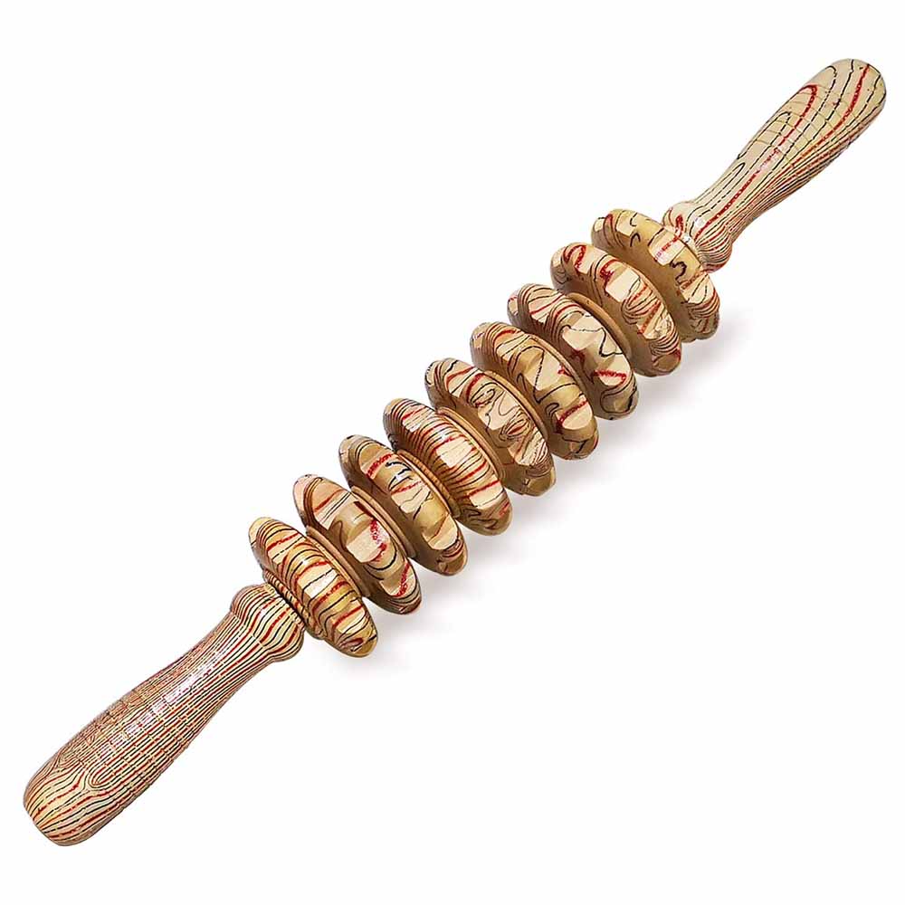 1Pc Wooden Massage Roller For Body Shaping Anti Cellulite Wood Therapy Manual Fascia Massage Tool