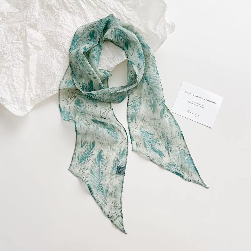 100% nature Silk Scarf Fashion Women Scarves Shawl Hijab Bandana Kerchief Pashmina Neckerchief Foulard Female Echarpe  10*150cm