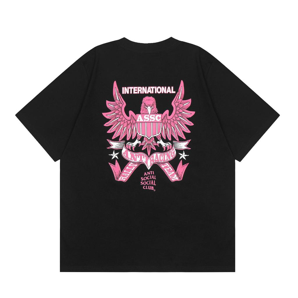 2023 summer new ASSC letter snake print new foreign trade short sleeve wholesale youth fashion T-shirt