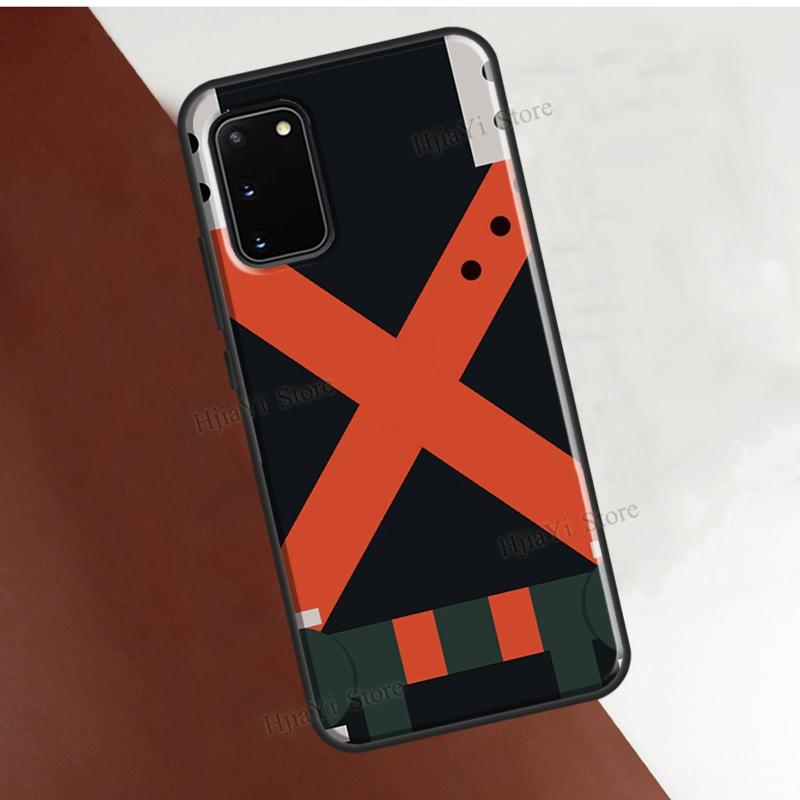 Katsuki Bakugo Boku No Hero Academia Phone Case For Samsung Galaxy S21 S22 Note 20 Ultra S8 S9 S10 Note 10 Plus S20 FE Cover