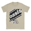 Unisex T-Shirt Oasis Hipster Cotton Tee Shirt Short Sleeve Rock Band Printed T Shirts O Neck Tops Plus Size Top Clothing