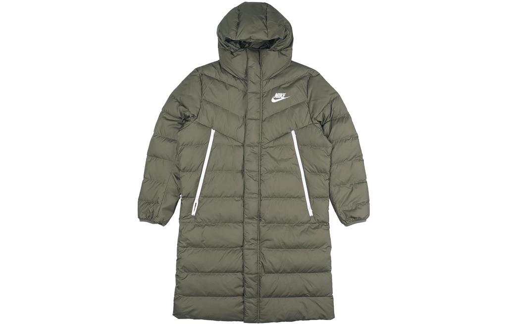Nike Down Jackets Men's Green Hooded Moderate Other CU0281-380