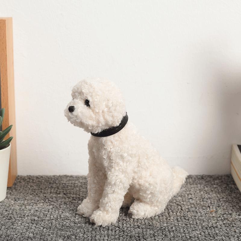 Teddy Dog Desktop Ornament: Creative Indoor Decoration and Cute Gift
