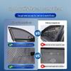 Car Window Anti-Mosquito Mesh Sun Shade & Privacy Curtain with Sun Protection