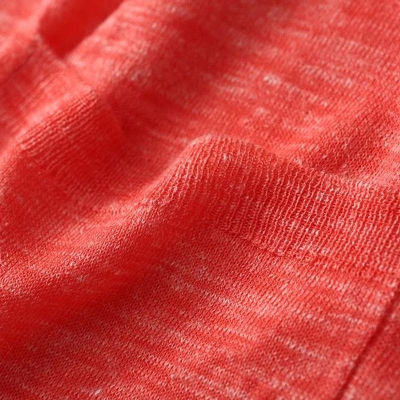 Export Export Linen Blend Loose and Simple Solid Color Shiner Cut Out Knitwear Cardigan Shawl Women