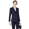 Elegant Women's Slim Fit Black Suit Set for Business and Commute - 2024 Spring/Autumn Collection