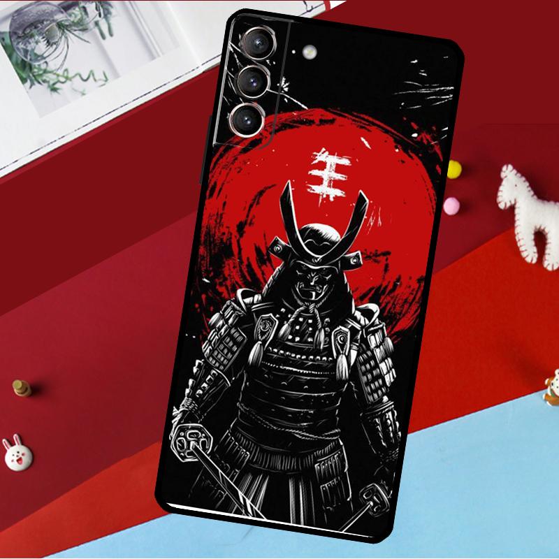 Japanese Samurai Funda For Samsung Galaxy S26 S25 S24 S21 S22 S20 Ultra S9 S10 Plus S23 FE S25 FE Phone Case