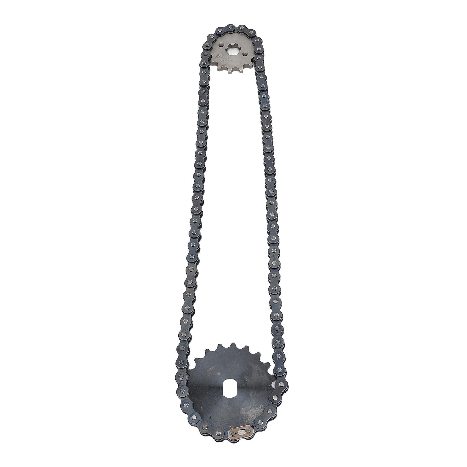 

Motorcycle Drive Chain Sprocket Set 420 14T Rear Drive Sprocket and 20T H Hole Motorcycle Chain