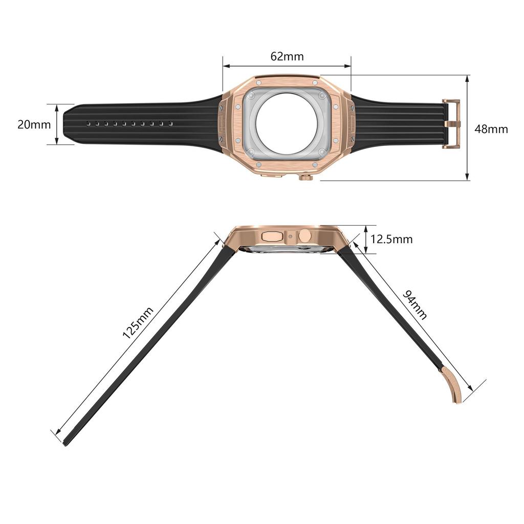Compatible Metal Band for Apple Watch Series 6 and 8 - Instantly Transforms Your iWatch