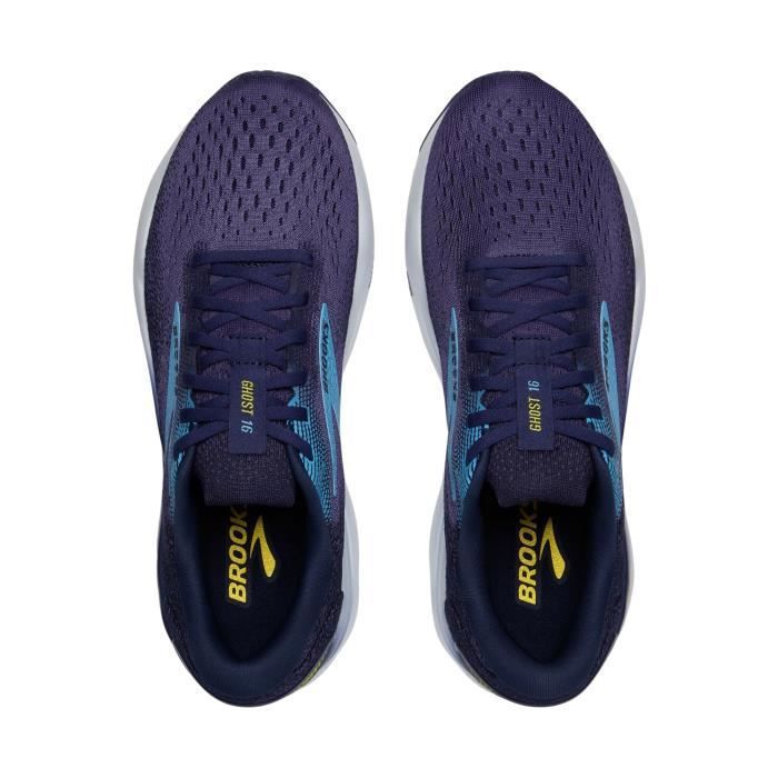 Chaussure de Course - Brooks - Ghost 16 - Bleu - Lacets - Homme