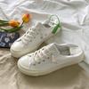 New student one-pedal lazy shoes board shoes retro canvas shoes 116