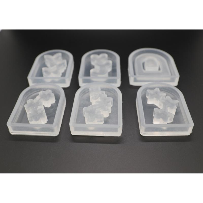 Convenient Silicone Mold Practical Car Ornaments Mould Epoxy Resin Jewelry Pendants Making Molds for DIY Enthusiasts