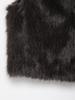 European & American Women's Fashion Versatile Faux Fur Effect Vest