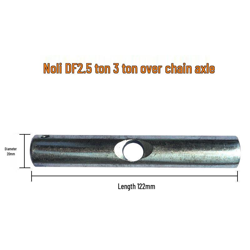 

Noli Гідравлічний візок для піддонів, аксесуар для вилкового навантажувача: Ланцюговий затискач для колеса, рама з 3 ланками, довгий вал та штовхач.