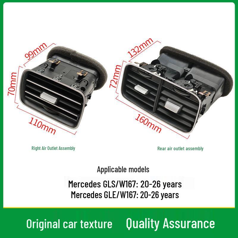 Panel prawego tylnego nawiewu do Mercedes GLE/GLS W167