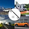 Car Anti Theft Wheel Lock Adjustable Combination Code Car Anti-Theft Lock Car Pedal Locks Keyless Password Car Security Device