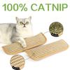 Catnip Chews Toy Drives Cats Crazy Fun Pet Cat Sticks Soft Sisal Material Pet Cleaning Tooth Cat Scratcher For Pet Interactive