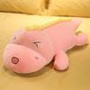 Cute Dinosaur Plush Toy Bed Sleeping Big Doll Throw Pillow Doll Rag Doll Girl Long Pillow Doll