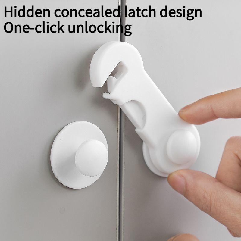 1PC Children's Lock Safety Protection Drawer Lock Infant Anti-Pin Baby Safety Lock Baby Anti-Open Refrigerator Cabinet Door