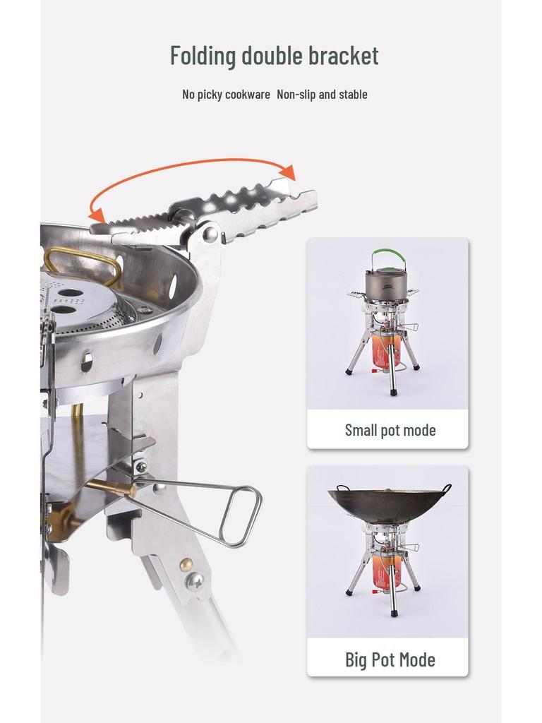 Brother BRS-69 Fierce Fire Portable Camping Gas Stove