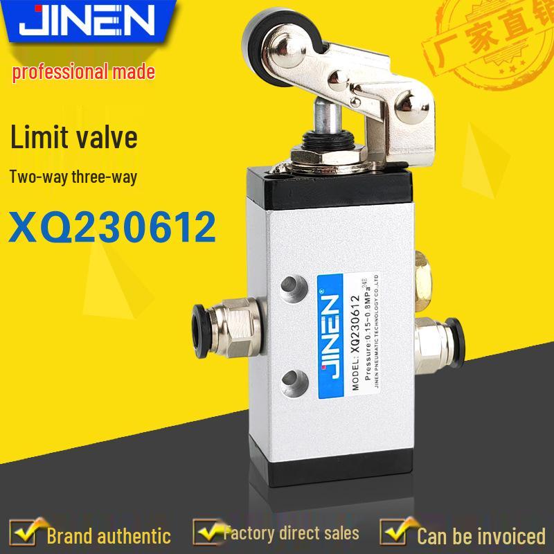 

XQ230612 Pneumatic 2-Position 3-Way Valve with Roller Lever Actuator Mechanical Valve