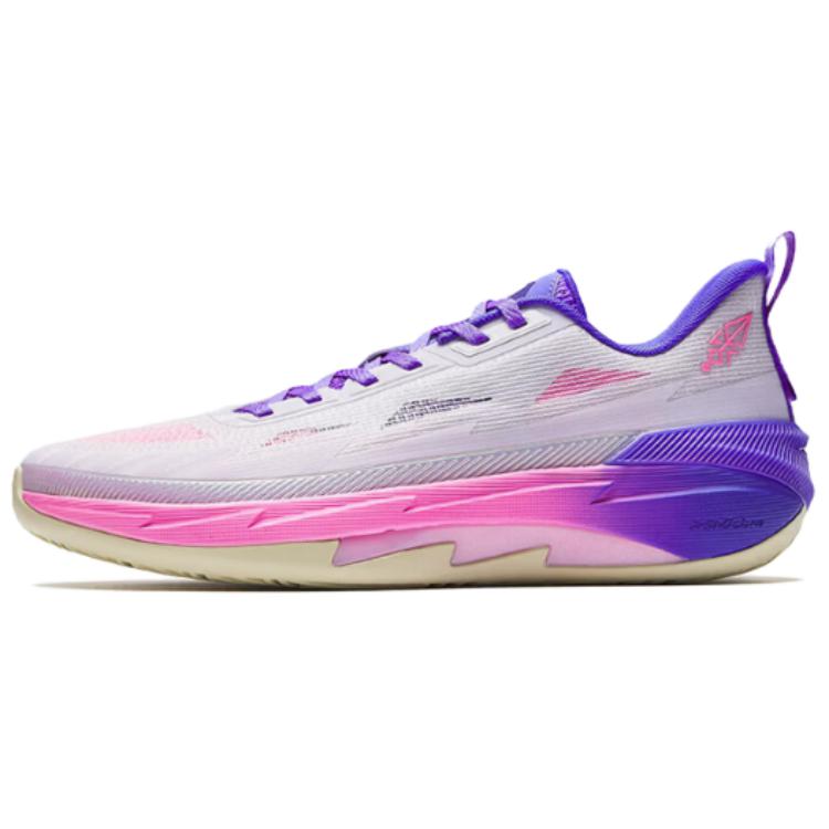 Anta Light Cavalry 10 Lightweight Mesh Breathable Outdoor Basketball Shoes Men sneakers Misty-Purple 112621603-5 40