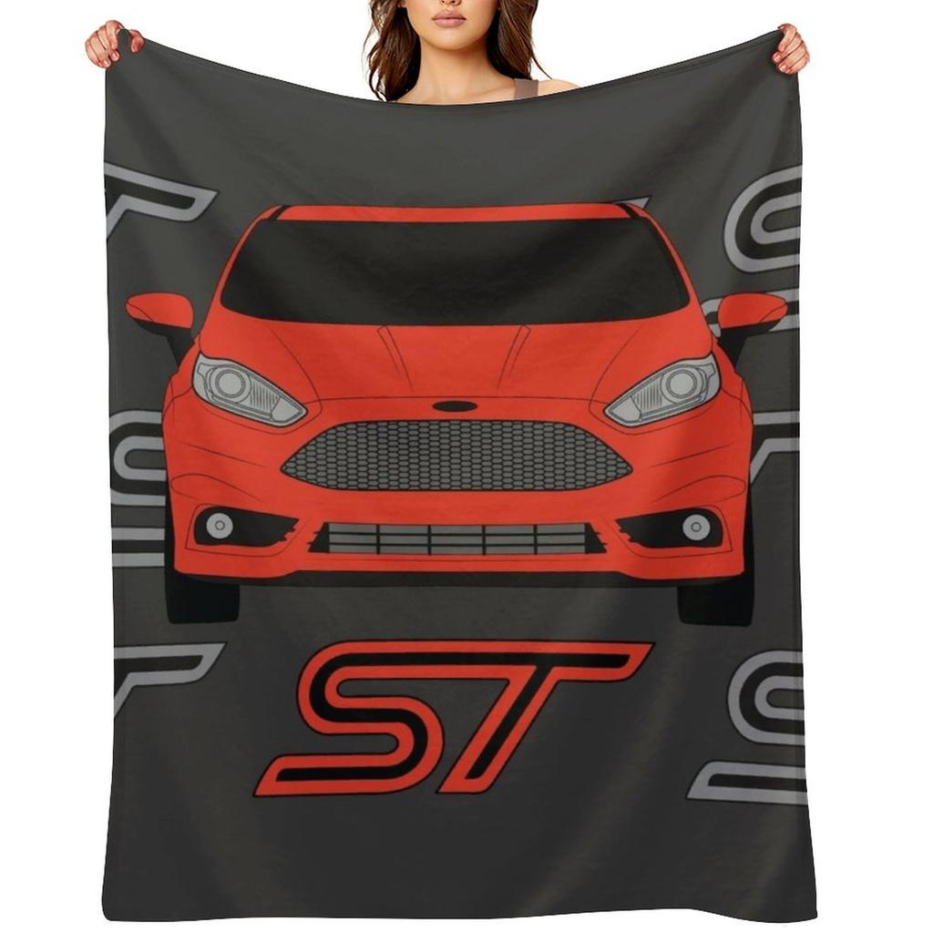 Fiesta ST Throw Blanket Bed linens Sofa Quilt cosplay anime Flannel Blankets