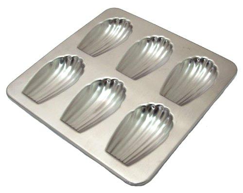 

Suncraft Patissiere PP-643 18-8 Shell Shape, Madeleine, Silver