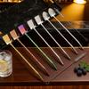 Barware Drinking Spoon Straws, Stainless Steel, Innovative Shovel Shape for Ice Cream & Kitchen Use