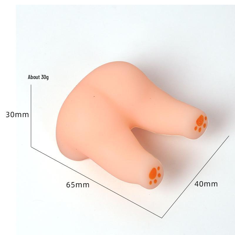 

Креативная милая игрушка-антистресс для сжимания ягодиц для снятия стресса в офисе 65x40x30 mm