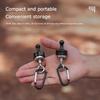 1-4PCS Camping Magnetic Hook Strong Suction Separable Outdoor Tent Canopy Carabiner Magnet Hanger Hiking Camping Accessories