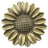 Sonnenblumen Anhänger Antike Große Blumen Anhänger Für Floralen Themen Handgemachter Schmuck