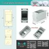 HT-Circuit Waterproof Outdoor Distribution Box for Construction and Household Electric Metering, Surface Mounted Switch Box.