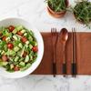 3 Pcs/Set With Thread Wooden Chopsticks Set Reusable Portable Tableware Set  Home Use