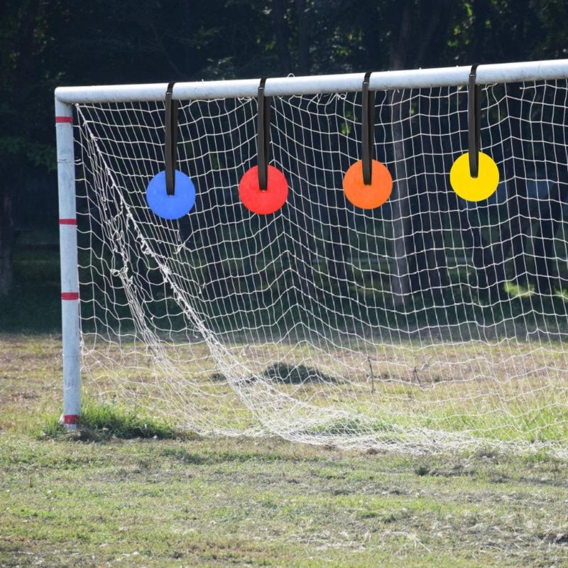 4Pcs Soccer Goal Targets Adjustable Football Training Disc Football Training Targets Plate Soccer Hockey Shoot Targets